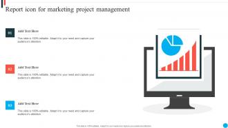 Report Icon For Marketing Project Management