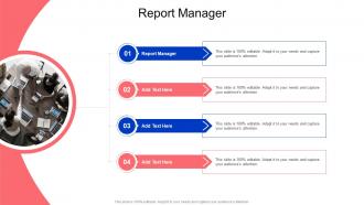 Report Manager In Powerpoint And Google Slides Cpb
