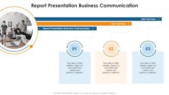 Report Presentation Business Communication In Powerpoint And Google Slides Cpb