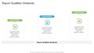 Report Qualified Dividends In Powerpoint And Google Slides Cpb