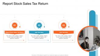 Report Stock Sales Tax Return In Powerpoint And Google Slides Cpb