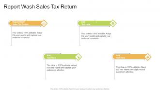 Report Wash Sales Tax Return In Powerpoint And Google Slides Cpb