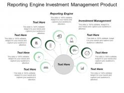 Reporting engine investment management product performance client servicing