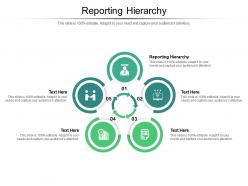 Reporting hierarchy ppt powerpoint presentation gallery guide cpb