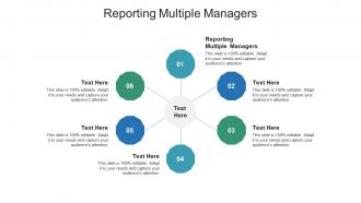 Reporting multiple managers ppt powerpoint presentation slides design inspiration cpb
