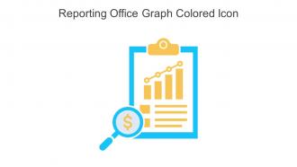 Reporting Office Graph Colored Icon In Powerpoint Pptx Png And Editable Eps Format