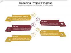 Reporting project progress ppt powerpoint presentation inspiration cpb