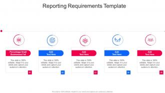 Reporting Requirements Template In Powerpoint And Google Slides Cpb