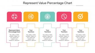 Represent value percentage chart ppt powerpoint presentation layouts visuals cpb