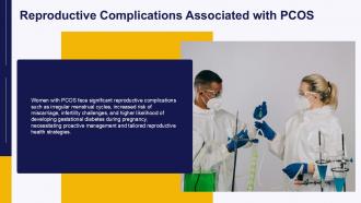 Reproductive Complications Associated With PCOS Pathogenesis PPT Mockup ACP