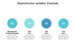 Reproductive isolation example ppt powerpoint presentation file formats cpb