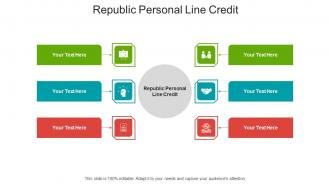 Republic personal line credit ppt powerpoint presentation pictures rules cpb