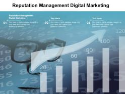 Reputation management digital marketing ppt powerpoint presentation model introduction cpb