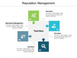 Reputation management ppt powerpoint presentation infographics designs cpb