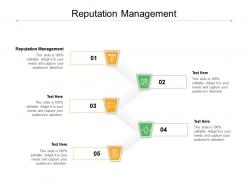 Reputation management ppt powerpoint presentation show styles cpb