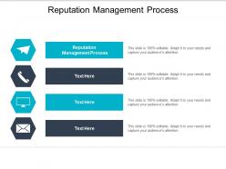 Reputation management process ppt powerpoint presentation outline guidelines cpb