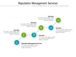 Reputation management services ppt powerpoint presentation pictures demonstration cpb
