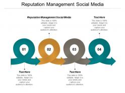 Reputation management social media ppt powerpoint presentation layouts slideshow cpb