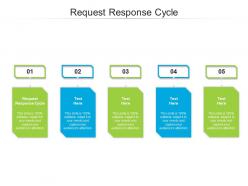 Request response cycle ppt powerpoint presentation summary slide portrait cpb