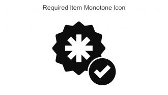 Required Item Monotone Icon In Powerpoint Pptx Png And Editable Eps Format