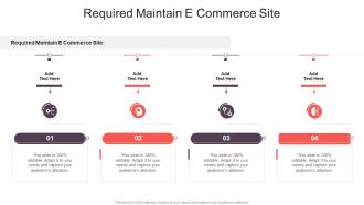 Required Maintain E Commerce Site In Powerpoint And Google Slides Cpb