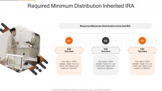 Required Minimum Distribution Inherited Ira In Powerpoint And Google Slides Cpb