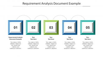 Requirement analysis document example ppt powerpoint presentation show templates cpb