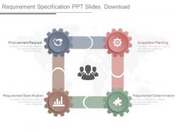 Requirement specification ppt slides download
