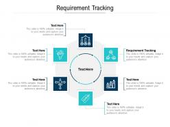 Requirement tracking ppt powerpoint portfolio graphics example cpb