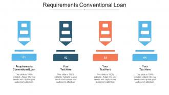 Requirements Conventional Loan Ppt Powerpoint Presentation Icon Themes Cpb
