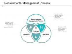 Requirements management process ppt powerpoint presentation portfolio slide cpb