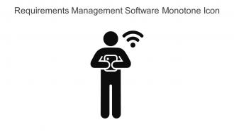 Requirements Management Software Monotone Icon In Powerpoint Pptx Png And Editable Eps Format