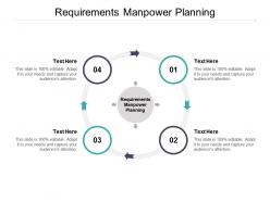 Requirements manpower planning ppt powerpoint presentation file graphics download cpb