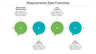 Requirements start franchise ppt powerpoint presentation show tips cpb