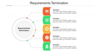 Requirements termination ppt powerpoint presentation summary model cpb