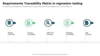 Requirements Traceability Matrix In Regression Testing