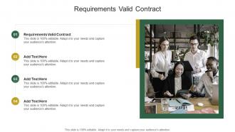 Requirements Valid Contract In Powerpoint And Google Slides Cpb