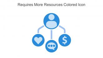 Requires More Resources Colored Icon In Powerpoint Pptx Png And Editable Eps Format