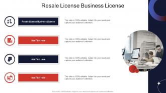 Resale License Business License In Powerpoint And Google Slides Cpb