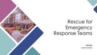 Rescue For Emergency Response Teams PPT Example AT
