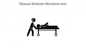 Rescue Stretcher Monotone Icon In Powerpoint Pptx Png And Editable Eps Format