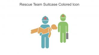 Rescue Team Suitcase Colored Icon In Powerpoint Pptx Png And Editable Eps Format