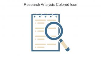 Research Analysis Colored Icon In Powerpoint Pptx Png And Editable Eps Format
