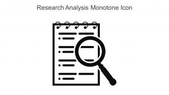 Research Analysis Monotone Icon In Powerpoint Pptx Png And Editable Eps Format