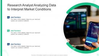 Research Analyst Analyzing Data To Interpret Market Conditions