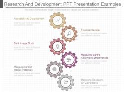 Research and development ppt presentation examples