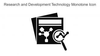Research And Development Technology Monotone Icon In Powerpoint Pptx Png And Editable Eps Format