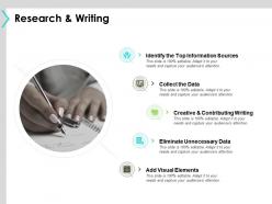 Research and writing information sources b311 ppt powerpoint presentation file model