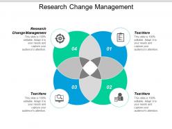 Research change management ppt powerpoint presentation model template cpb