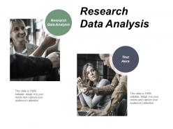 Research data analysis ppt powerpoint presentation model samples cpb